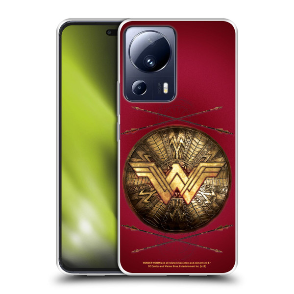 Wonder Woman Movie Logos Shield And Arrows Soft Gel Case for Xiaomi 13 Lite 5G