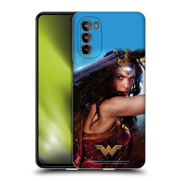 Wonder Woman Movie Posters Godkiller Sword 2 Soft Gel Case for Motorola Moto G82 5G