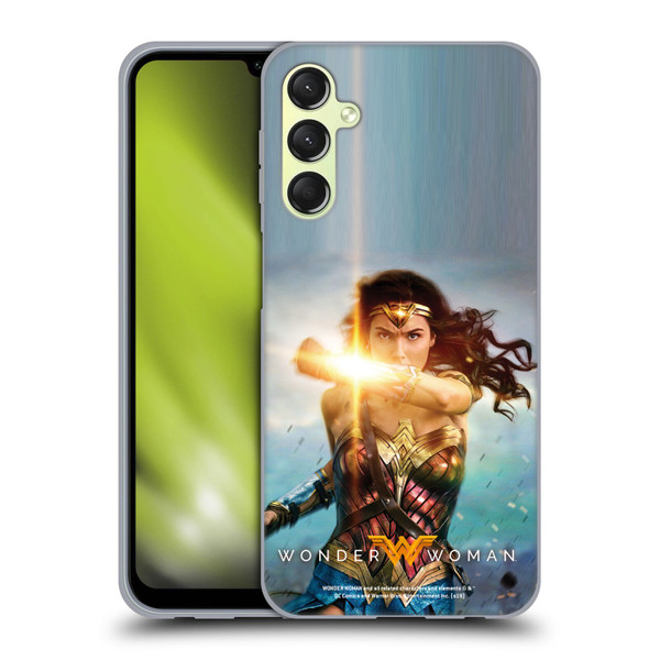 Wonder Woman Movie Posters Bracelets Of Submission Soft Gel Case for Samsung Galaxy A24 4G / Galaxy M34 5G
