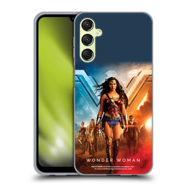 Wonder Woman Movie Posters Group Soft Gel Case for Samsung Galaxy A24 4G / Galaxy M34 5G