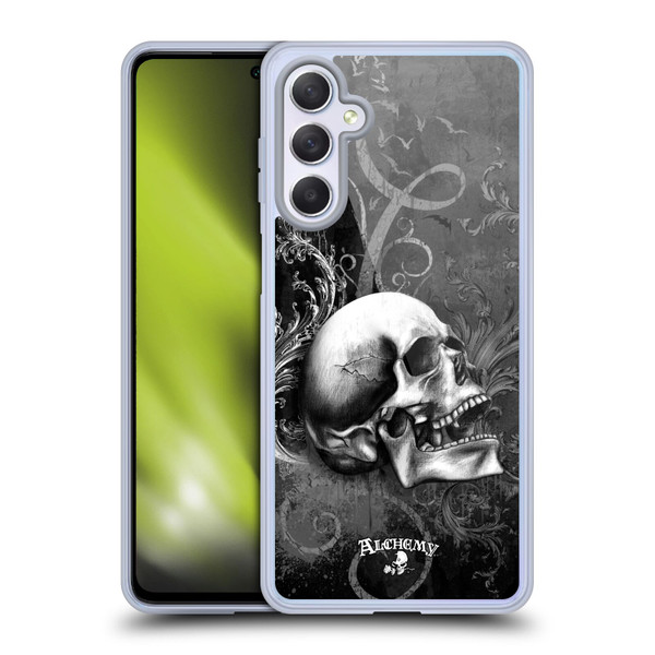 Alchemy Gothic Skull De Profundis Soft Gel Case for Samsung Galaxy M54 5G