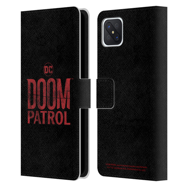 Doom Patrol Graphics Logo Leather Book Wallet Case Cover For OPPO Reno4 Z 5G