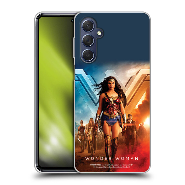 Wonder Woman Movie Posters Group Soft Gel Case for Samsung Galaxy M54 5G