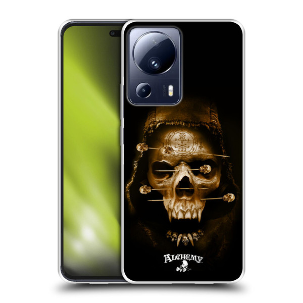 Alchemy Gothic Skull Death Fetish Soft Gel Case for Xiaomi 13 Lite 5G