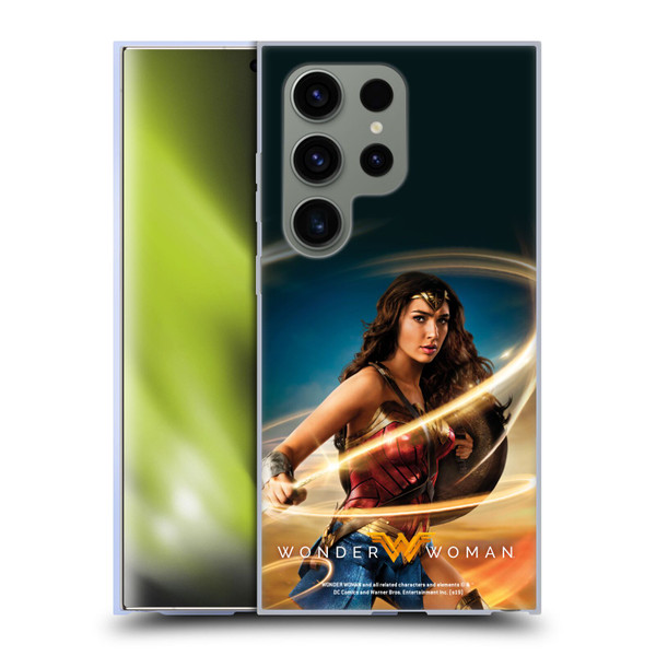 Wonder Woman Movie Posters Lasso Of Truth Soft Gel Case for Samsung Galaxy S24 Ultra 5G