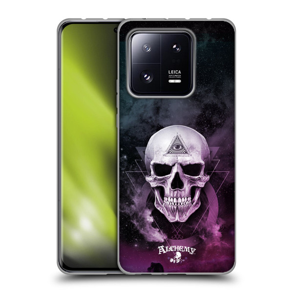 Alchemy Gothic Skull The Void Geometric Soft Gel Case for Xiaomi 13 Pro 5G