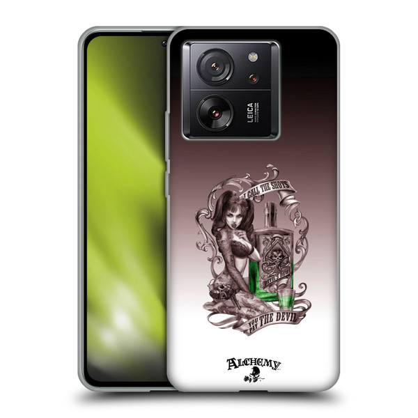 Alchemy Gothic Woman Devil's Green Dew Soft Gel Case for Xiaomi 13T 5G / 13T Pro 5G