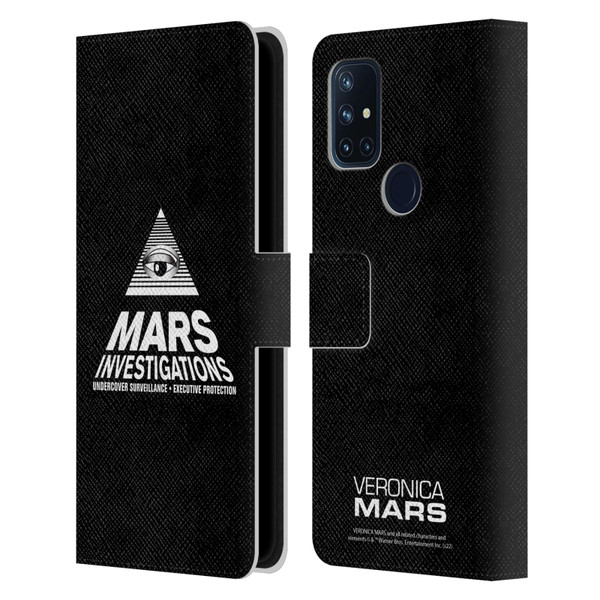 Veronica Mars Graphics Logo Leather Book Wallet Case Cover For OnePlus Nord N10 5G