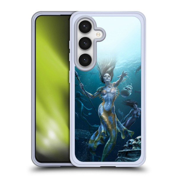 Tom Wood Fantasy Mermaid Hunt Soft Gel Case for Samsung Galaxy S24 5G