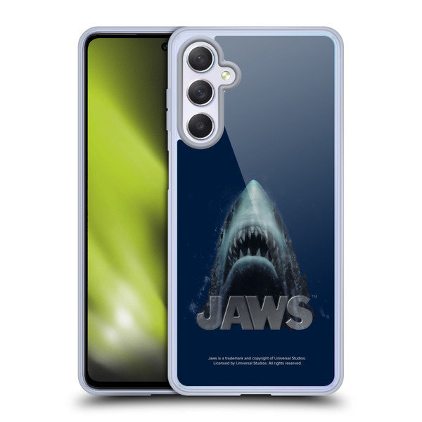 Jaws I Key Art Illustration Soft Gel Case for Samsung Galaxy M54 5G