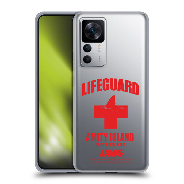 Jaws I Key Art Lifeguard Soft Gel Case for Xiaomi 12T 5G / 12T Pro 5G / Redmi K50 Ultra 5G