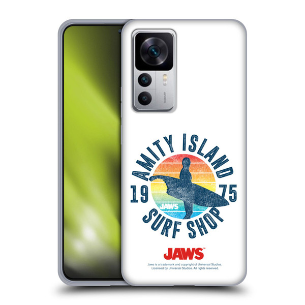 Jaws I Key Art Surf Shop Soft Gel Case for Xiaomi 12T 5G / 12T Pro 5G / Redmi K50 Ultra 5G