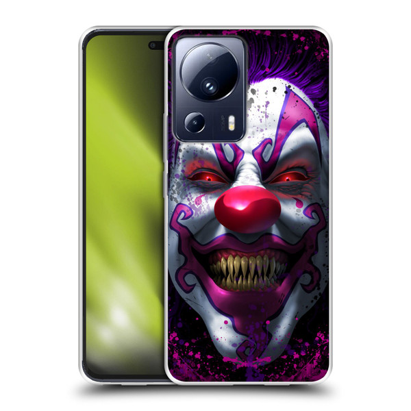 Tom Wood Horror Keep Smiling Clown Soft Gel Case for Xiaomi 13 Lite 5G