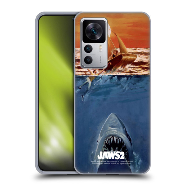 Jaws II Key Art Sailing Poster Soft Gel Case for Xiaomi 12T 5G / 12T Pro 5G / Redmi K50 Ultra 5G