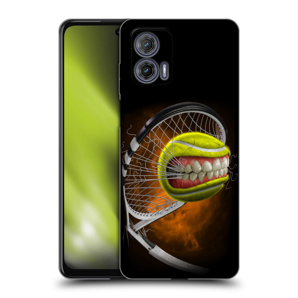Tom Wood Monsters Tennis Soft Gel Case for Motorola Moto G73 5G