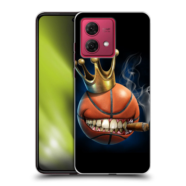Tom Wood Monsters King Of Basketball Soft Gel Case for Motorola Moto G84 5G