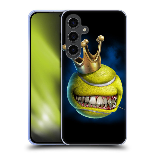 Tom Wood Monsters King Of Tennis Soft Gel Case for Samsung Galaxy S24+ 5G