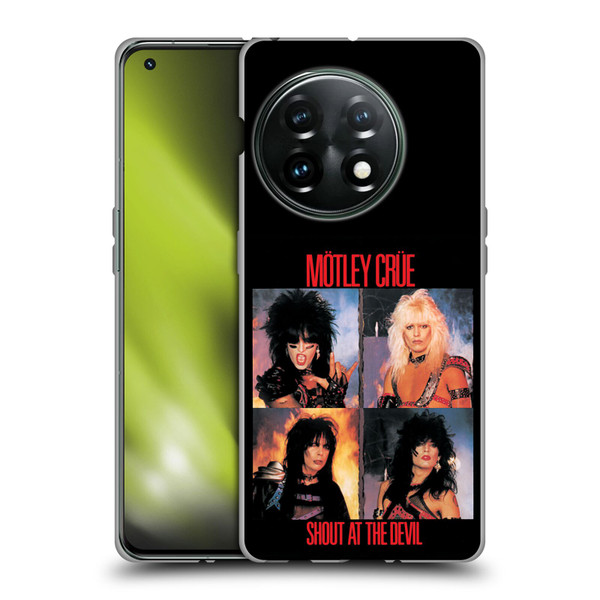 Motley Crue Albums Shout At The Devil Soft Gel Case for OnePlus 11 5G