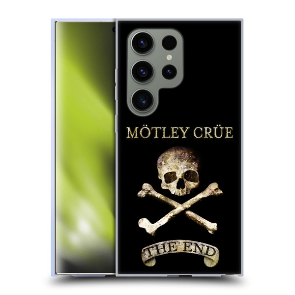 Motley Crue Logos The End Soft Gel Case for Samsung Galaxy S24 Ultra 5G
