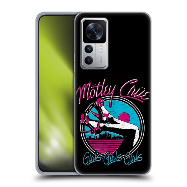 Motley Crue Logos Girls Shoes Soft Gel Case for Xiaomi 12T 5G / 12T Pro 5G / Redmi K50 Ultra 5G