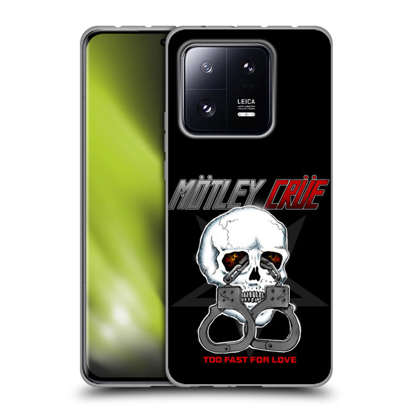 Motley Crue Logos Too Fast For Love Skull Soft Gel Case for Xiaomi 13 Pro 5G