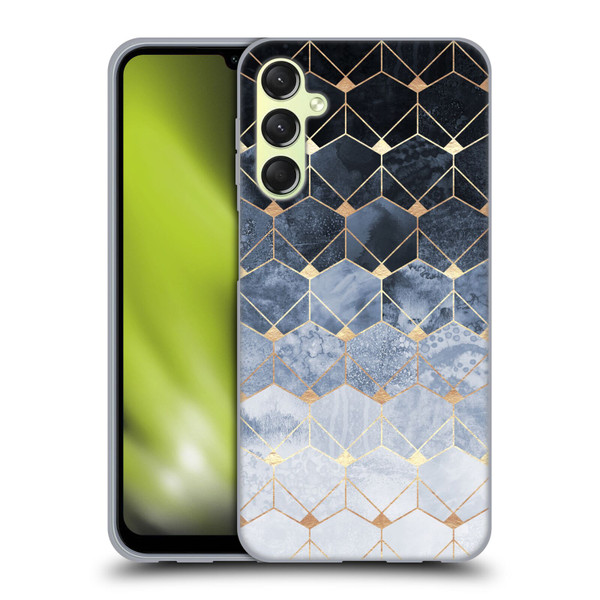 Elisabeth Fredriksson Sparkles Hexagons And Diamonds Soft Gel Case for Samsung Galaxy A24 4G / M34 5G