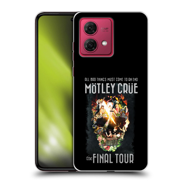 Motley Crue Tours All Bad Things Final Soft Gel Case for Motorola Moto G84 5G