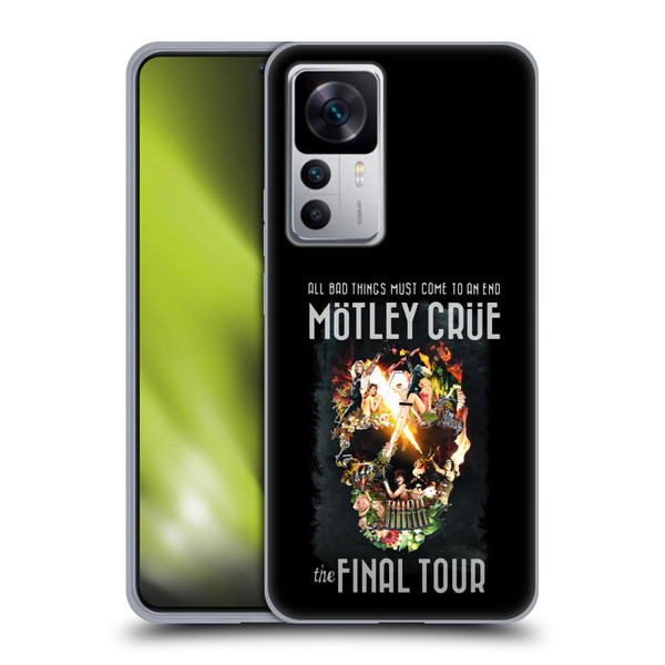 Motley Crue Tours All Bad Things Final Soft Gel Case for Xiaomi 12T 5G / 12T Pro 5G / Redmi K50 Ultra 5G