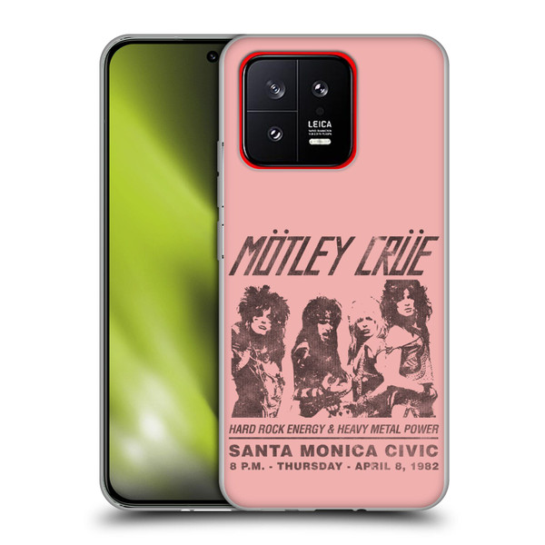 Motley Crue Tours Santa Monica Soft Gel Case for Xiaomi 13 5G