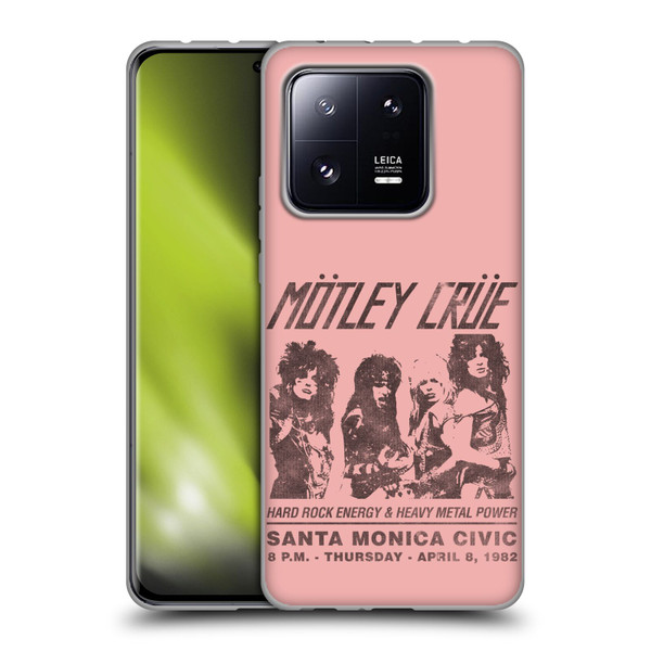 Motley Crue Tours Santa Monica Soft Gel Case for Xiaomi 13 Pro 5G