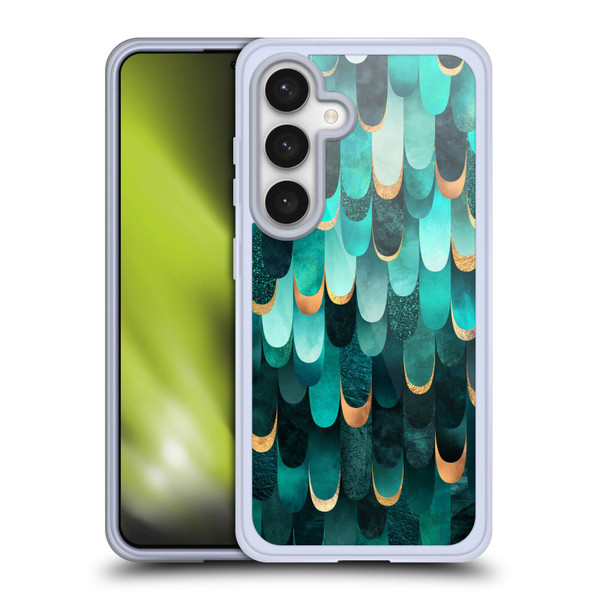 Elisabeth Fredriksson Sparkles Turquoise Soft Gel Case for Samsung Galaxy S24 5G