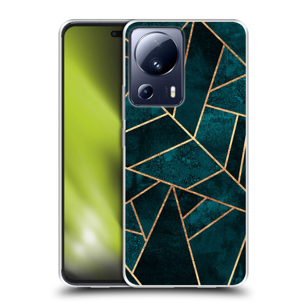 Elisabeth Fredriksson Sparkles Deep Teal Stone Soft Gel Case for Xiaomi 13 Lite 5G