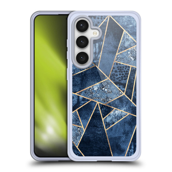 Elisabeth Fredriksson Stone Collection Blue Soft Gel Case for Samsung Galaxy S24 5G
