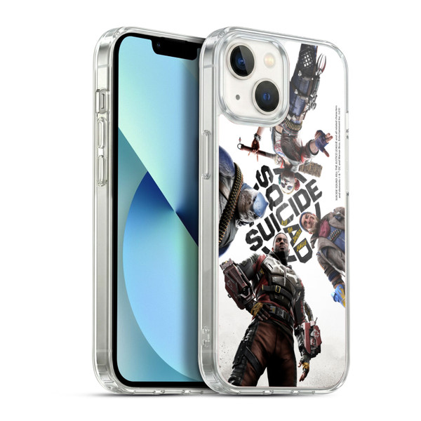 Suicide Squad: Kill The Justice League Key Art Poster Soft Gel Case for Apple iPhone 13