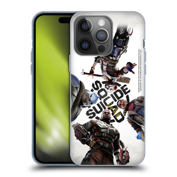 Suicide Squad: Kill The Justice League Key Art Poster Soft Gel Case for Apple iPhone 14 Pro
