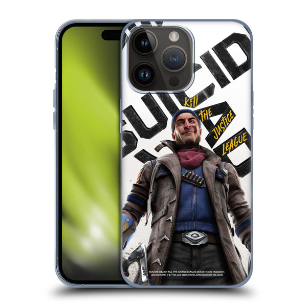 Suicide Squad: Kill The Justice League Key Art Captain Boomerang Soft Gel Case for Apple iPhone 15 Pro Max