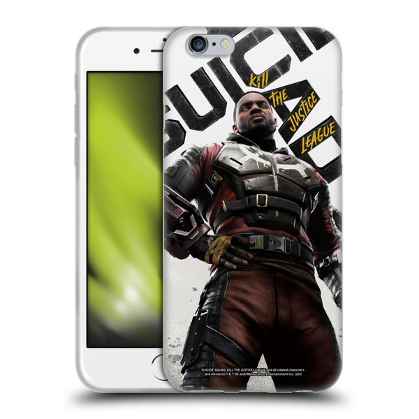 Suicide Squad: Kill The Justice League Key Art Deadshot Soft Gel Case for Apple iPhone 6 / iPhone 6s