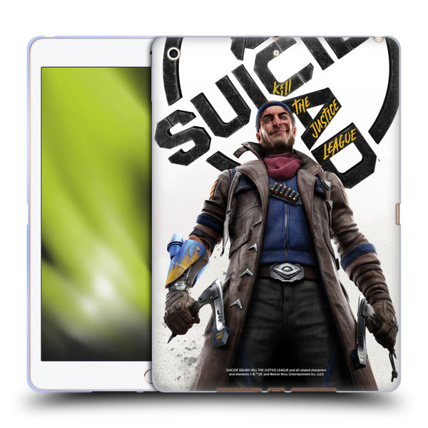 Suicide Squad: Kill The Justice League Key Art Captain Boomerang Soft Gel Case for Apple iPad 10.2 2019/2020/2021