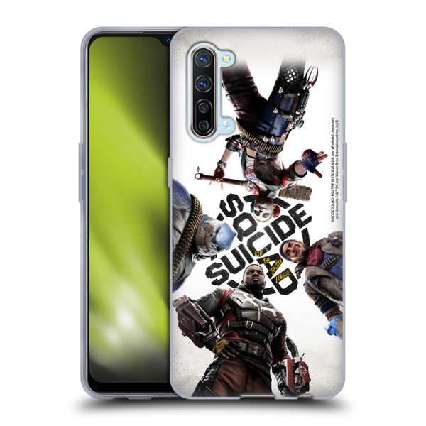Suicide Squad: Kill The Justice League Key Art Poster Soft Gel Case for OPPO Find X2 Lite 5G