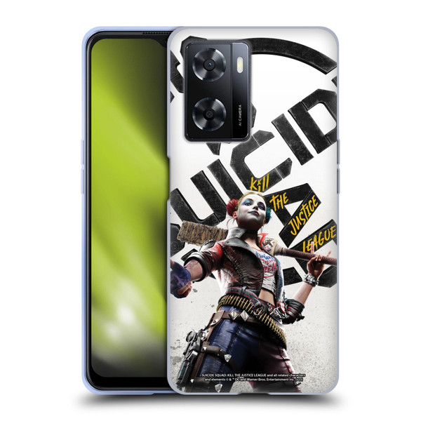 Suicide Squad: Kill The Justice League Key Art Harley Quinn Soft Gel Case for OPPO A57s