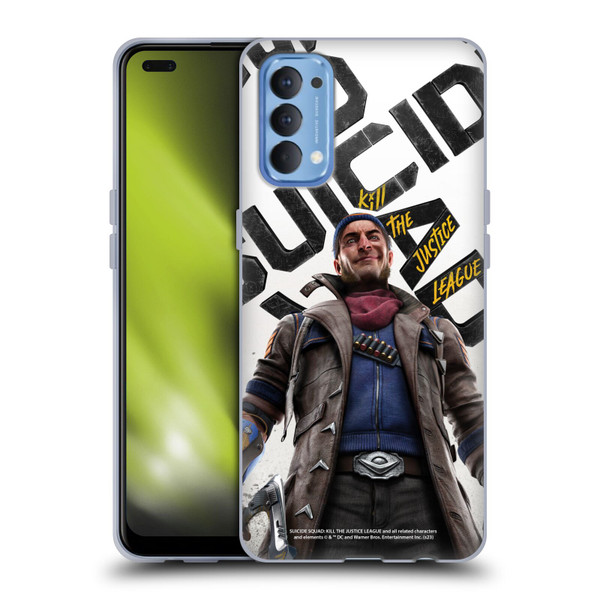 Suicide Squad: Kill The Justice League Key Art Captain Boomerang Soft Gel Case for OPPO Reno 4 5G