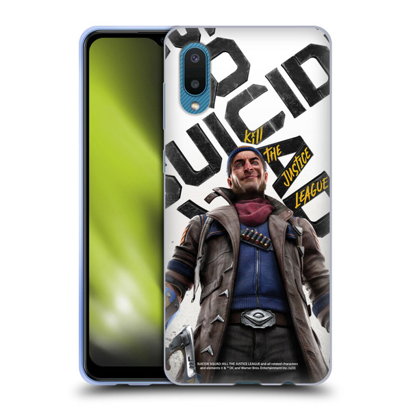 Suicide Squad: Kill The Justice League Key Art Captain Boomerang Soft Gel Case for Samsung Galaxy A02/M02 (2021)