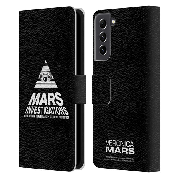 Veronica Mars Graphics Logo Leather Book Wallet Case Cover For Samsung Galaxy S21 FE 5G