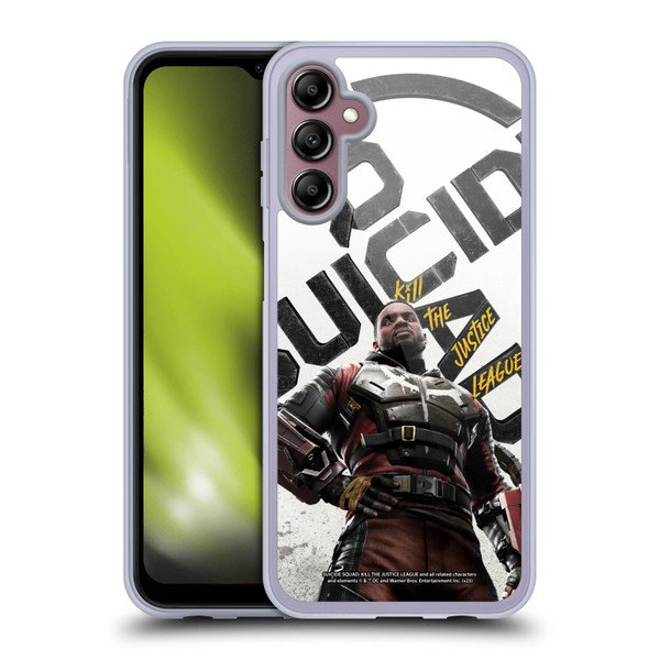 Suicide Squad: Kill The Justice League Key Art Deadshot Soft Gel Case for Samsung Galaxy A14 5G