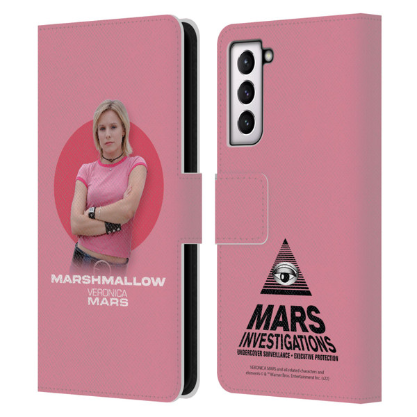 Veronica Mars Graphics Character Art Leather Book Wallet Case Cover For Samsung Galaxy S21 5G