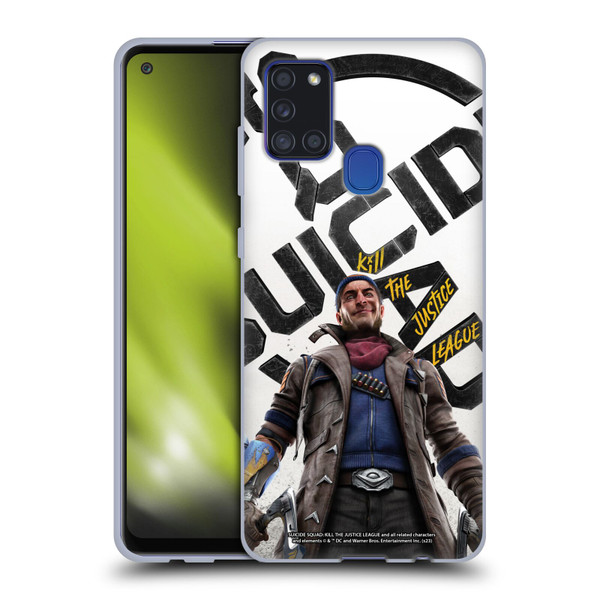 Suicide Squad: Kill The Justice League Key Art Captain Boomerang Soft Gel Case for Samsung Galaxy A21s (2020)