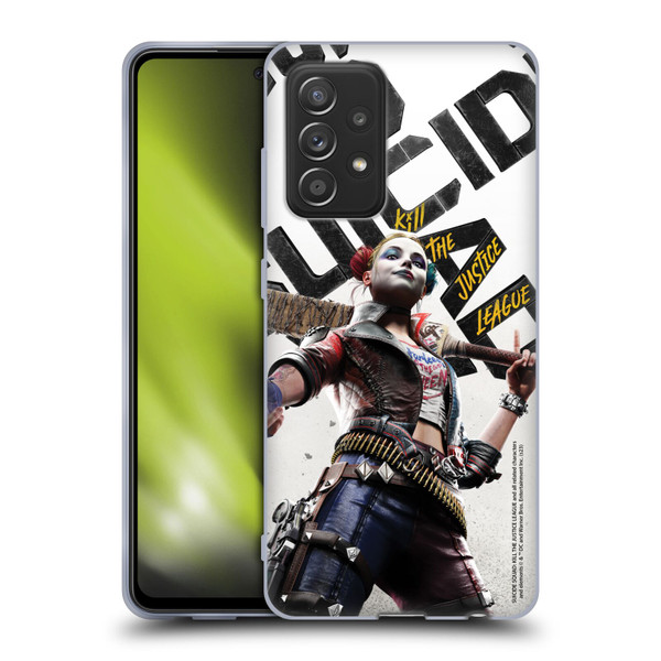 Suicide Squad: Kill The Justice League Key Art Harley Quinn Soft Gel Case for Samsung Galaxy A52 / A52s / 5G (2021)