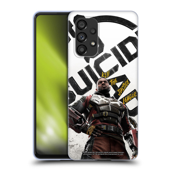 Suicide Squad: Kill The Justice League Key Art Deadshot Soft Gel Case for Samsung Galaxy A53 5G (2022)