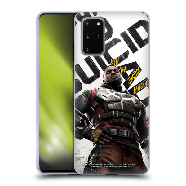Suicide Squad: Kill The Justice League Key Art Deadshot Soft Gel Case for Samsung Galaxy S20+ / S20+ 5G