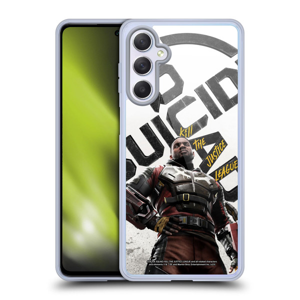 Suicide Squad: Kill The Justice League Key Art Deadshot Soft Gel Case for Samsung Galaxy M54 5G